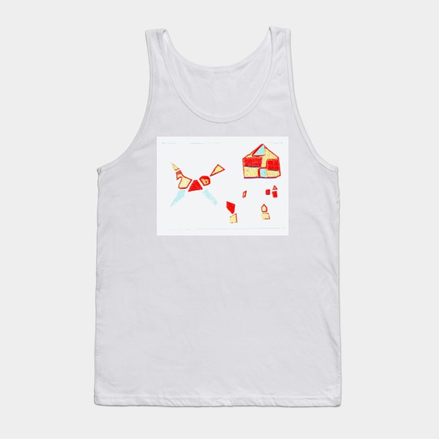 Unicorn at Home Tank Top by Tovers